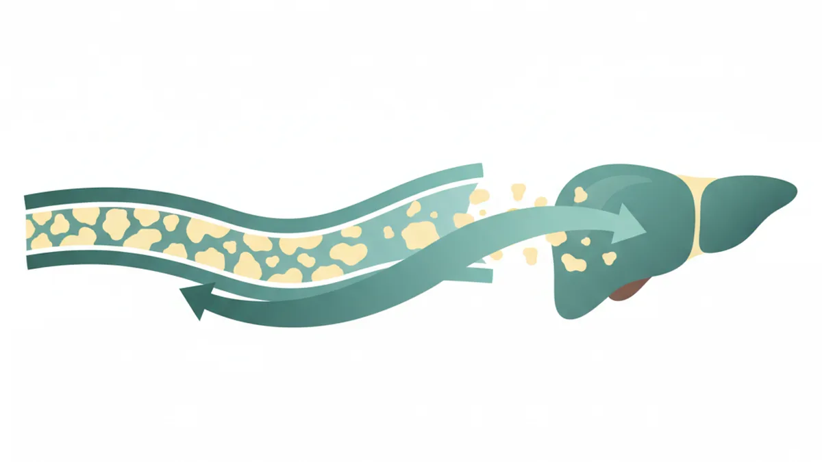 Illustration: What's the difference between LDL and HDL?