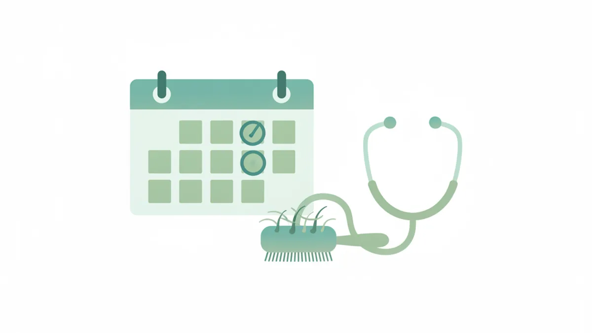 Illustration: When should I see a doctor about thinning hair?