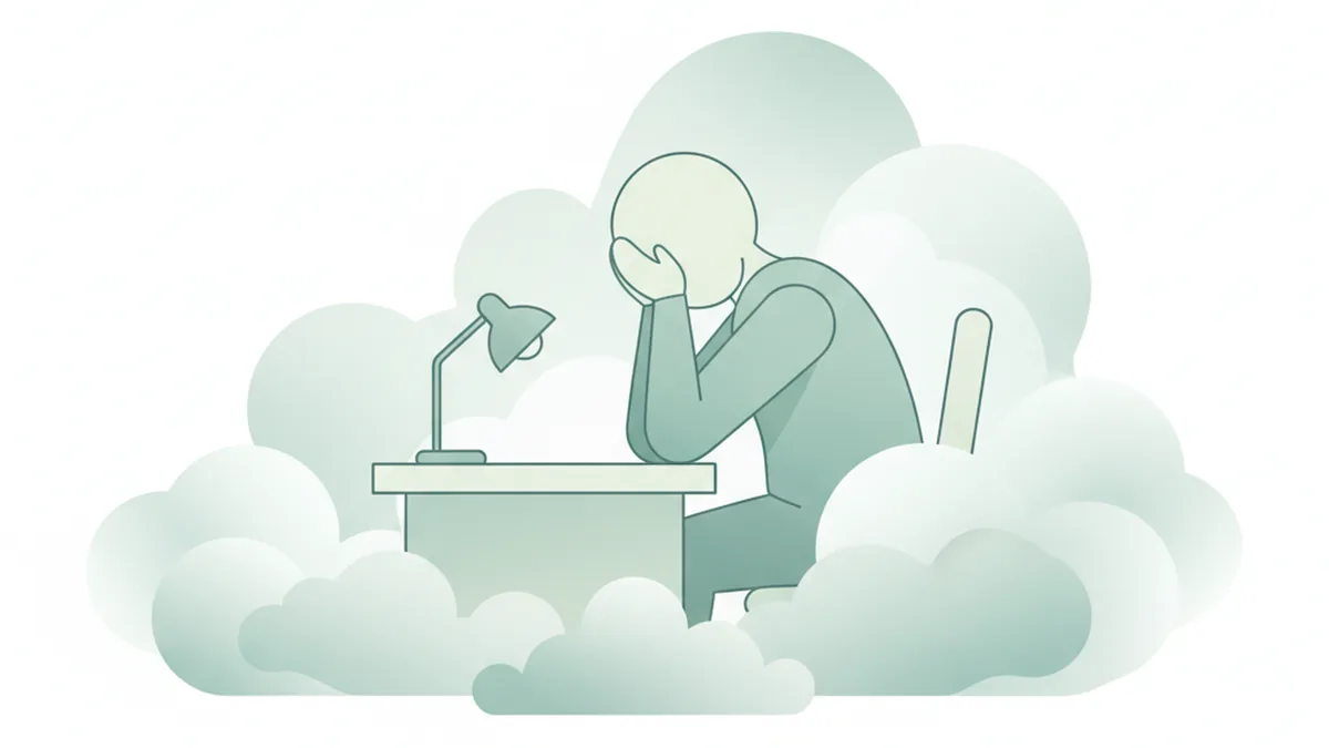 Illustration: Days 1-7: When the Fog Doesn't Clear