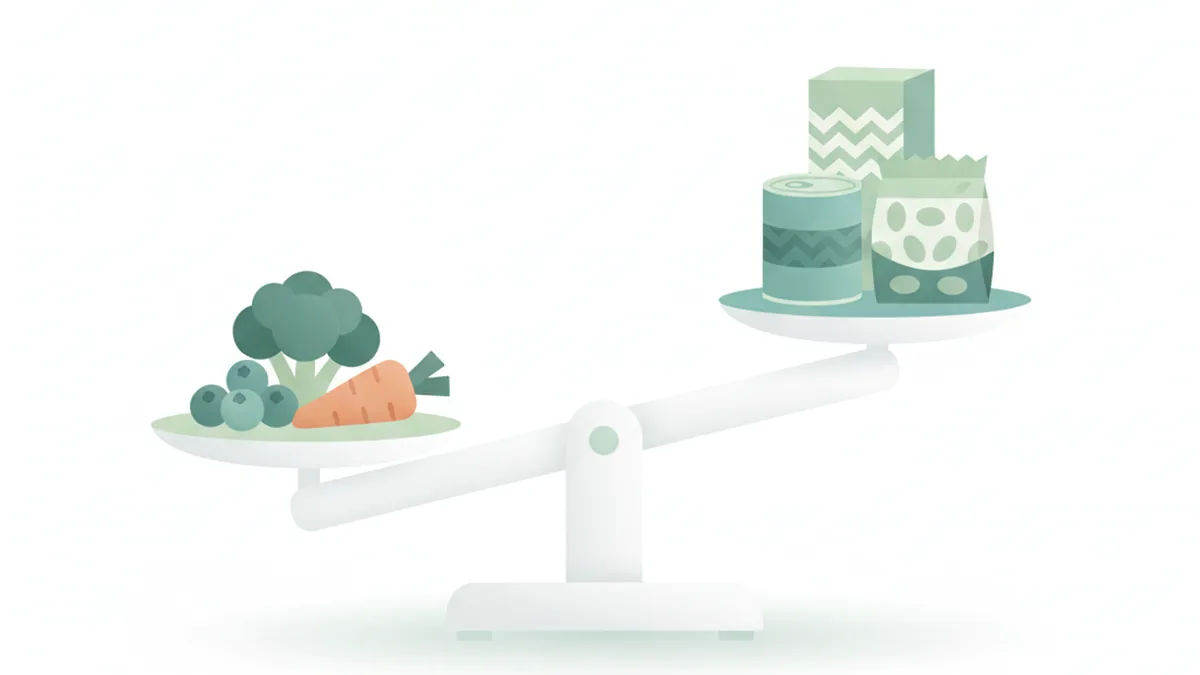 Illustration: Sorting Real Food Decisions from Noise
