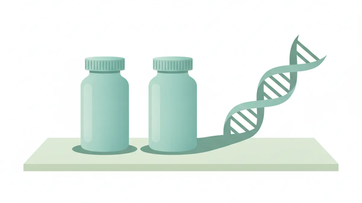 Illustration: Where Genetics Actually Changes the Treatment — And Where It Doesn't