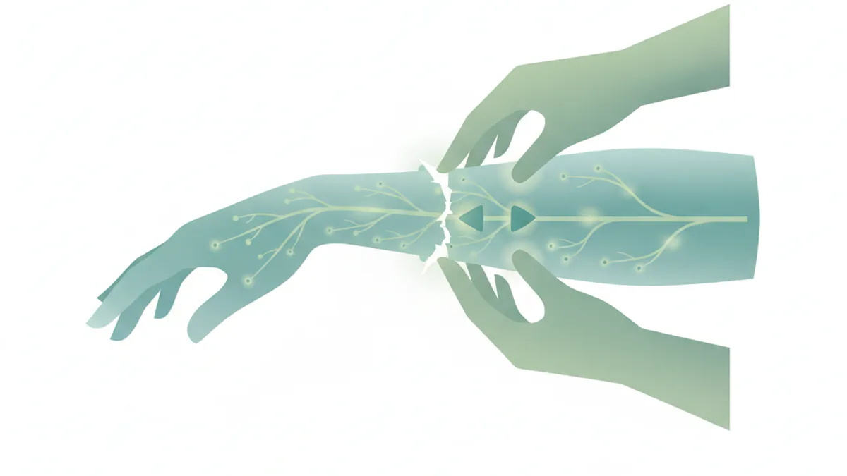 Illustration: The Physical Reality Behind Nerve Symptoms